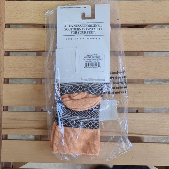 World's Softest Knit Pickin' Candy Crew Socks - Picture 3 of 3